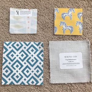 BEAUTIFUL 70+ fabric swatches